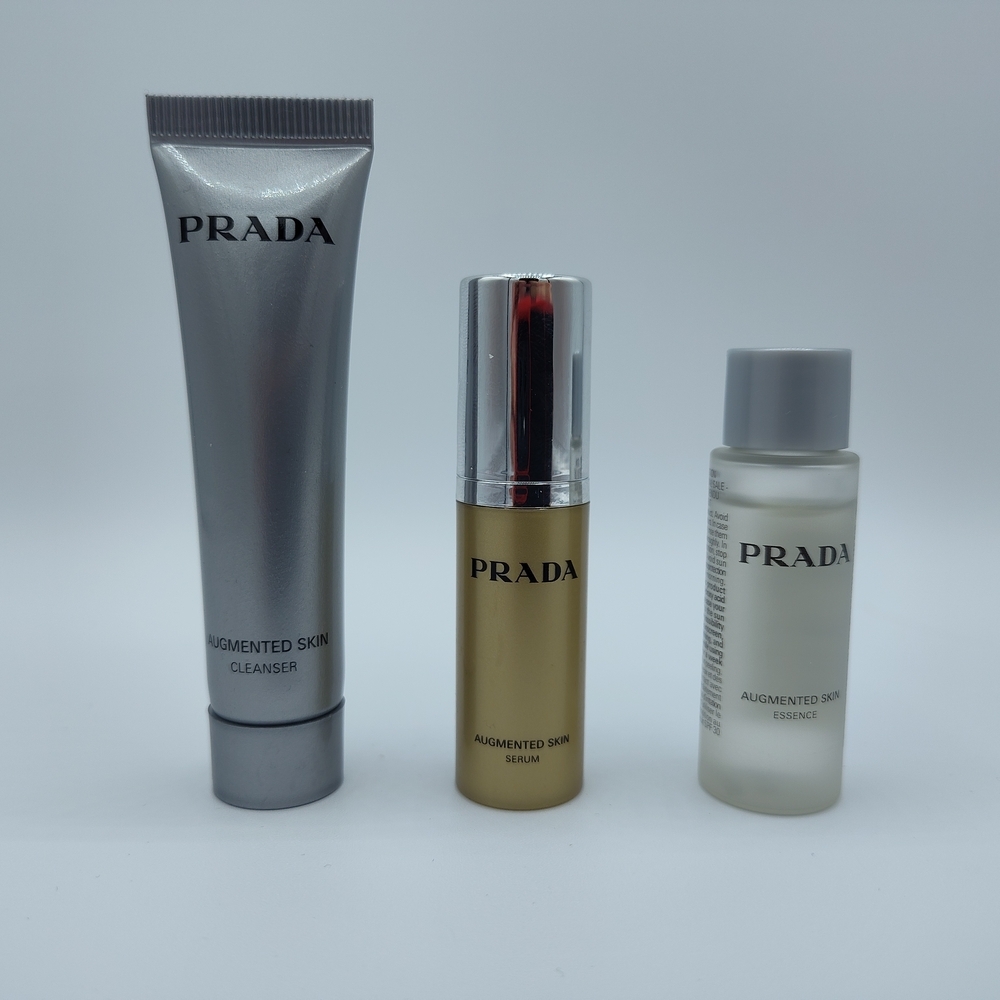 PRADA Augmented Skin Cleanser Serum Essence Set Smart Technology Skincare